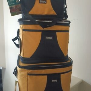 Nylon Cooler 3 In 1 For The Beach On The Road Work.. Etc